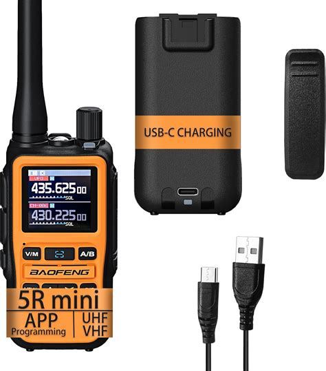 Baofeng uv5r mini frequency range