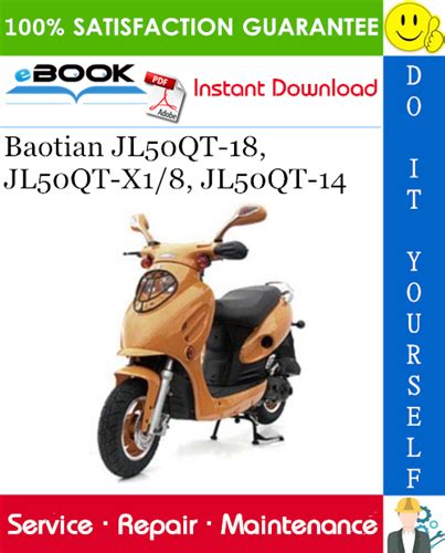 Baotian jl50qt x1 8 scooter repair service manual. - Casos de factor humano en la empresa.