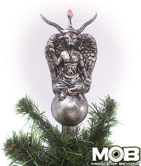 Check out our baphomet tree topper selection for the very best in unique or custom, handmade pieces from our ornaments & accents shops.