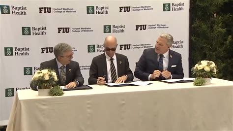 Baptist Health and FIU Medical School forge partnership to enhance local care
