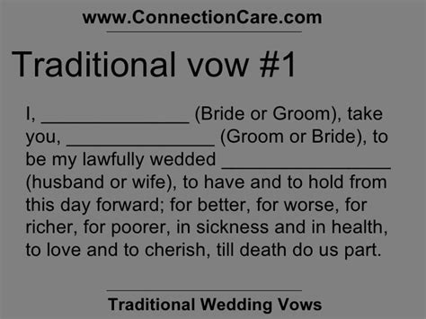 Baptist Wedding Vows