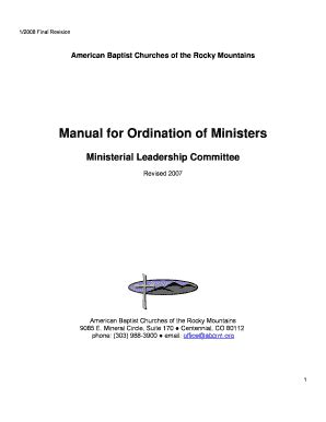 Baptist ministers manual pdf.  I received Cooperating with the church mini...