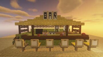 Bar Minecraft Maps with Downloadable Schematic. 