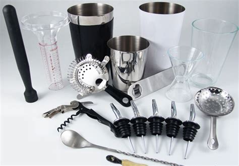 Bar Tools and Bartending Supplies w/ Descriptions & Uses