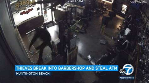 Bar break-in caught on camera, ATM stolen