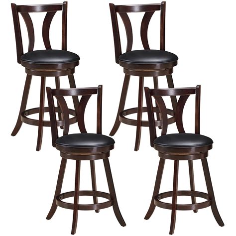 Bar stools set of 4 under dollar100. SUPERJARE Adjustable Counter Height Bar Stools Set of 2, Swivel Tall Kitchen Counter Island Dining Chair with Backs, 24” Armless Modern Bar Stool Chairs fit Counter Island from 32” to 44”, Retro Brown. 2,616. 100+ bought in past month. $13999 ($70.00/Count) Join Prime to buy this item at $125.99. FREE delivery Wed, Aug 30. 