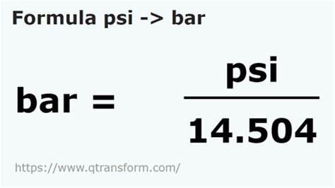 Bar to psi conversion ploracredits