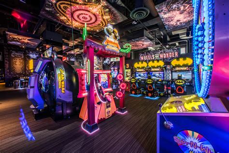 Bar with arcade games chicago. Promotion ends 5/10/24. All-inclusive Spring Break pass includes unlimited game play for 10 consecutive days from first game play or valid through 5/10/24 - whichever occurs first. Full pass price due day of original purchase. Offer not valid with VR, crane games or merchandising games. Use on redemption games will not result in any tickets or ... 