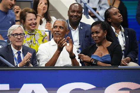 Barack and Michelle Obama saw Coco Gauff’s US Open win and met with her afterward