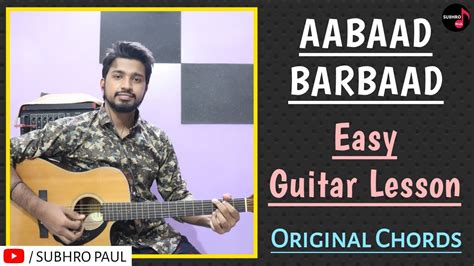 Barbaad chords strumming pattern.  Barbaad Guitar Lesson | Easy Chords & Strumming ...