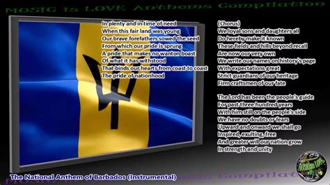 Barbados National Anthem Lyrics - Lyrics On Demand