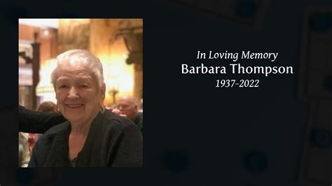 Barbara Thompson Messenger Brussels