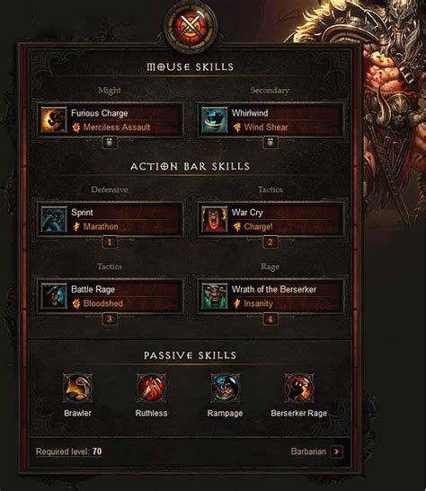 Barbarian Example builds Diablo III Reaper of Souls Game Guide