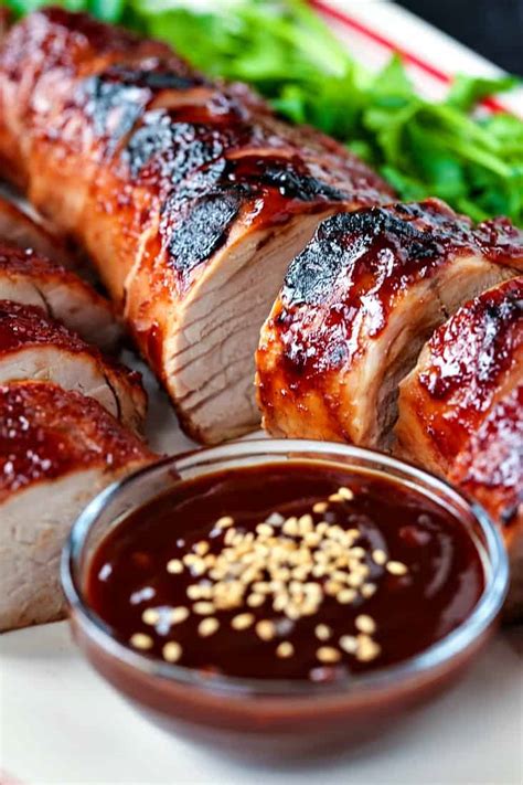 Barbecued Pork Loin Chinese With Garlic Sauce - Food.com