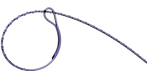 Barbed suture examples.  These sutures provide unique benefits that enhance both pr...