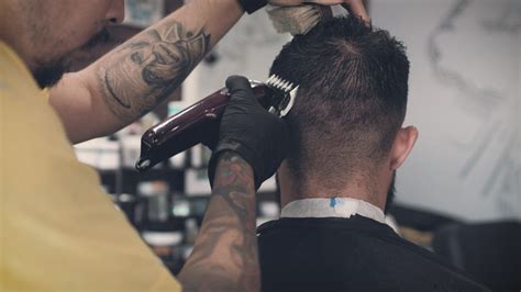 Barber cutting hair. Use the cold shot button on your dryer. "Hair acts a lot like plastic," says Conrad. "When you heat it up, it gets soft and bendy. When you cool it down again, it gets rigid. Use the cold shot ... 
