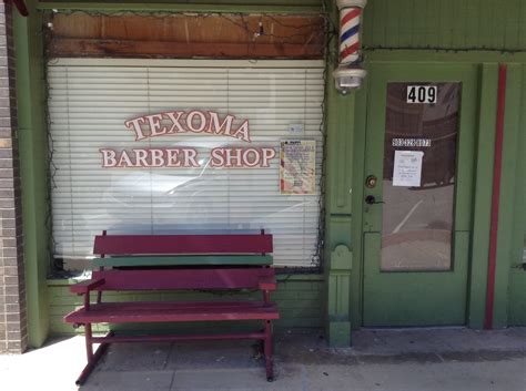 Texoma Barber Shop - Denison. 409 W. Main St. (903) 328-8073. The oldest barber shop in Denison specializing in all areas of men’s and women’s haircuts and colors and …. 