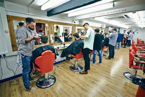 Barber shop schools. For example, in Pennsylvania the current fee for the exam to become licensed as a barber after graduating from your school is $150. Should you fail the initial exam a re-examination costs $77 for the practical portion of the exam, and $63 for the theory exam or $139 for both portions. 
