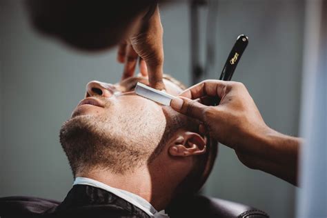 Barber shop shave. ... barbershop by offering the best men's haircuts and hot lather face shaves. Of course, every haircut is finished with a straight razor neck shave. You can ... 