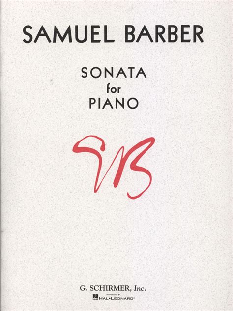 Barber sonata piano. Things To Know About Barber sonata piano. 