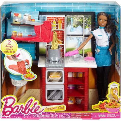 Barbie® Spaghetti Chef Doll & Playset Mattel.