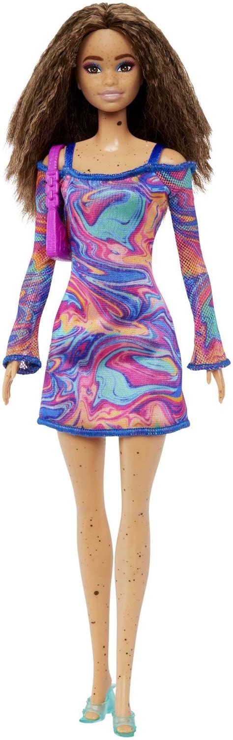 Barbie Doll Fashionista #103 Curvy Love Unicorn Love dress yr 2024