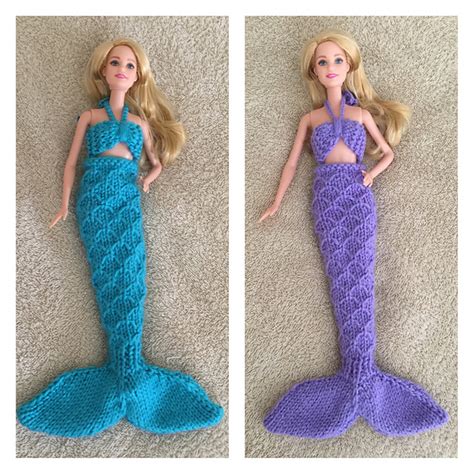 Barbie Mermaid Tail Pattern