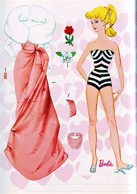 Barbie Paper Doll Vintage Barbie Paper Doll Book Cut Out Etsy