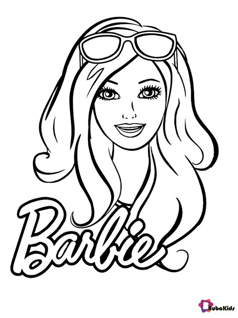 Barbie Printable Coloring Page