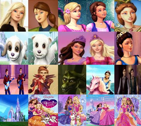 Barbie and The Diamond Castle - Characters