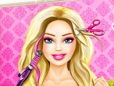 Barbie saç bakımı oyunu