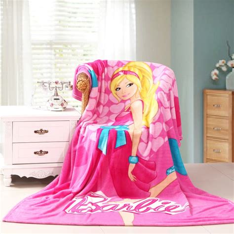 Barefoot Dreams CozyChic Barbie Blanket, Throw Blanket, Plush Blanket-45” x 60”, Sea Salt/Dusty Rose 5.0 out of 5 stars 3 3 offers from $344.08 INTIMO Barbie Crushin' Limits Super Soft and Cuddly Plush Fleece Throw Blanket 50" x 60" (127cm x152cm) 5.0 .... Barbie throw blanket