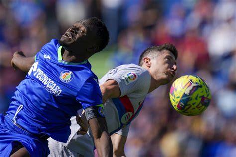 Barcelona’s winless streak extended after draw with Getafe