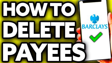 Barclays Wealth - How do I delete a saved payee?