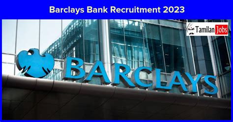 Barclays job openings. Things To Know About Barclays job openings. 
