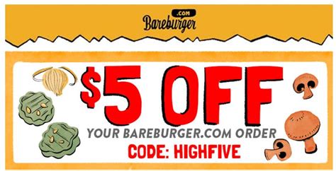 Take advantage of Bareburger Promo Code Reddit and Bareburger Coupon code & Discount code to save your online Bareburger orders. These promotional codes will help you spend much less when you shop your wanted items at bareburger.com. Now, you can enjoy discounts of up to 50% off this March. Last Updated: Mar 21, 2024