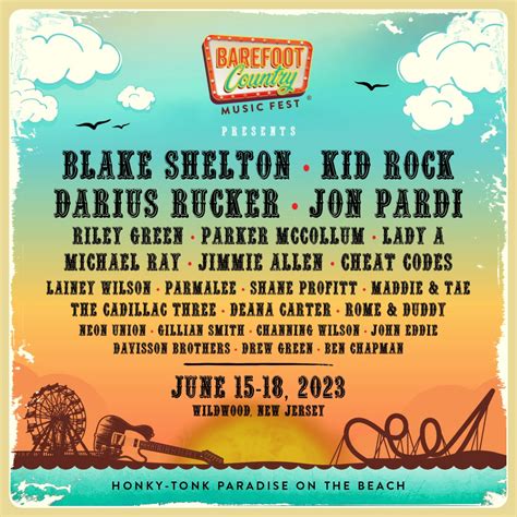 Barefoot Country Music Fest 2023