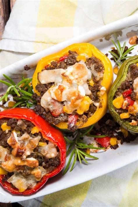 Wrap the peppers in aluminum foil, and bake in the oven until tender, but not falling apart, about 15 minutes. Remove from the oven and allow to cool. In a large skillet over medium heat, add the .... 
