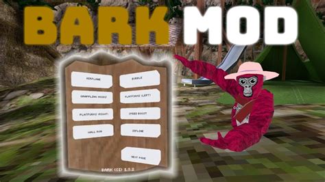 Bark mod gorilla tag. *Now with grappling hooks!*Download the mod here:https://github.com/KyleTheScientist/Bark/releasesBark Discord Server: https://discord.gg/K79j2arExPMod that ... 