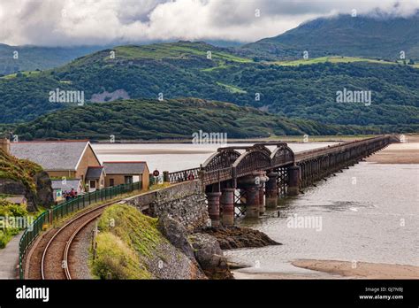 Barmouth Viadukt & Cader Idris 1925 Stornieren J Lachs AR Quinton