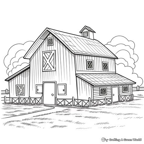 Barn Coloring
