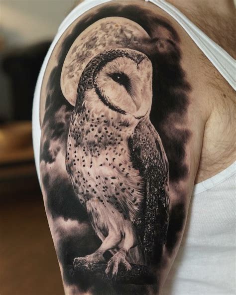 Barn Owl Tattoos