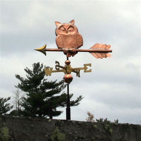 Barn Owl Weathervanes - Handmade in USA - Owl Weathervane