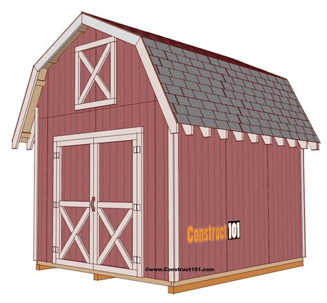 Barn plans.  Below there are 20 different Free barn shed plans with dime...