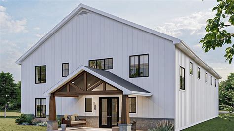 According to data from HomeAdvisor, a barndominium costs, on average, $35-$48 per square foot to build. This figure assumes that the barndominium is basic (nothing custom) just a shell with exterior walls as a metal building. When compared to a stick-built home, the savings can be significant.