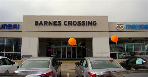 Barnes crossing hyundai tupelo ms. Jun 13, 2023. 1 of 5. Joe Marshall, owner of Barnes Crossing Hyundai, cuts the ribbon with his family for the re-grand opening of his Hyundai dealership on … 