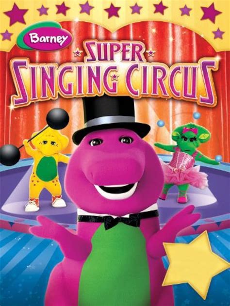 A 2000 video featuring Barney and his friends in a circus-themed music