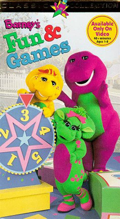 Barney’s Fun & Games (1996) - VHS - YouTube