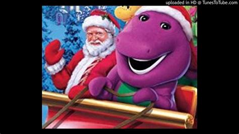 Barney and santa. Originally released in May 1990 and re-released in 1992.Previews Included:Campfire Sing-AlongThe Backyard ShowThree WishesA Day At The Beach 