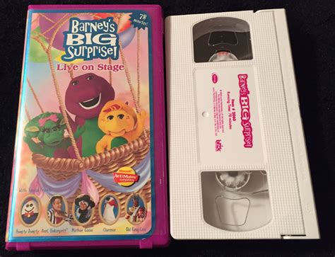 Barney big surprise vhs 2000. May 18, 2023 ... On this day in 1998, Barney's Big Surprise was released on VHS!! 813 views · 11 months ago ...more. Try YouTube Kids. 